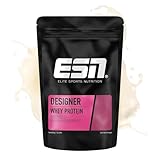 ESN Designer Whey Protein Pulver, Natural, 1 kg, bis zu 23 g Protein pro Portion, ideal zum Muskelaufbau und -erhalt, geprüfte...