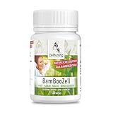 BamBooZell Haar Vitamine - 120 Silizium Hochdosiert Kapseln - Mit Biotin, Zink, Mangan - Silicea aus Bambus-Extrakt - Haut Haare...