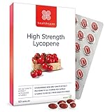 Healthspan Lycopin 15 mg | 150 mg Tomatenextrakt | Vitamin E | Reich an Tomaten-Phytonährstoffen | Keine GVO-Tomaten | Vegan | 60...