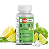 SaltStick Fastchews Lemon 60 Elektrolyt-Kautabletten mit Salz, Mineralstoffen (Natrium, Kalium, Calcium, Magnesium) und...