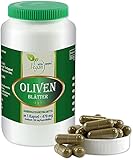 VITAIDEAL VEGAN® Olivenblätter (Olea europaea) 120 pflanzliche Kapseln je 470mg rein natürlich ohne Zusatzstoffe