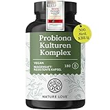 Probiona Komplex - Bio Inulin für alle wichtigen Bakterienstämme - 300 Mrd. KBE/g - magensaftresistent & vegan - mit...