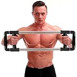 GoFitness Push Down Bar Brusttrainer Fitnessgerät für Zuhause - Krafttraining Sportgerät für Brustmuskeln, Arme, Schultern,...