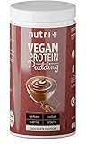 Protein Pudding Schokolade Vegan 500g - 23,5 g Eiweiß pro Portion bei nur 109 Kalorien - Low Sugar Schoko Dessert - Zuckerarm -...