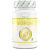 Vit4ever Boron - 3 mg reines Bor je Tablette - 365 Tabletten im Jahresvorrat - Laborgeprüft (Wirkstoffgehalt & Reinheit) - Ohne...