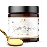 bedrop Bio Gelée Royal frisch & pur 100g in Bio Qualität I 10-HDA Gehalt 1,7% - 100% natürliche Bienenmilch - Frisches Gelee...