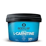 Bodylab24 Acetyl L-Carnitin 120 Tabletten, natürliche Aminosäure, für Ausdauer- und Kraftsportler in der Definitionsphase,...