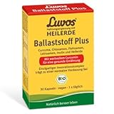 Luvos Heilerde Ballaststoff Plus Spar-Set 2x60Kapseln. Für eine normale Verdauung. Mit Chiasamen, Curcuma, Flohsamenschalen,...
