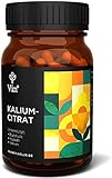 Vinplus Kaliumcitrat Kapseln - Hochdosiert mit 252 mg je Kapsel - Für Blutdruck, Muskeln, Nerven - 120 Kapseln in Pharmaqualität...