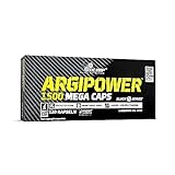 Olimp ArgiPower 1500 Mega Caps (120 Kapseln). Hochkonzentriertes L-Arginin Hydrochlorid Nahrungsergänzungsmittel (1er Pack)