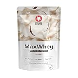 MaxiNutrition 100% Whey Premium-Proteinpulver Kokosnuss 420g, ohne künstliche Aromen, Eiweißpulver aus 100% Molke, ergibt 14...
