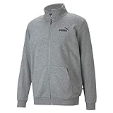 Puma Herren Essential Track Pullover, Medium Gray Heather, M