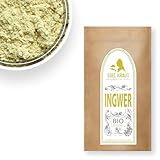 INGWERPULVER BIO 500g | EDEL KRAUT - INGWER PULVER Bio - 100% reine Bio Ingwer gemahlen Ginger - Powder Organic - PREMIUM BIO...