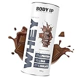BODY IP Perfect Whey Protein | Unglaublich schokoladig | Eiweißpulver für den Muskelaufbau und die Diät | hoher BCAA Anteil |...