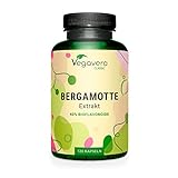 BERGAMOTTE Kapseln | 1250 mg Extrakt (15:1) pro Tagesdosis | 40% Bioflavonoide | Citrus Bergamot | Laborgeprüft | Vegan - OHNE...