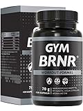 BRNR GYM BRNR Pre Workout Fitness-Formel mit L-Carnitin, Citrullin, Arginin, Stoffwechsel-Matrix mit Cholin, Aminosäuren Komplex...