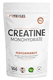 Creatin Monohydrat Pulver 500g - Kreatin Monohydrat in mikronisierter Qualität mit optimal hochdosiert - reines , ohne Zusätze,...