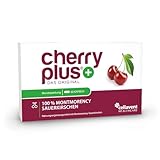 Montmorency-Sauerkirschen Kapseln – hochdosierter Sauerkirschen-Extrakt – 1.100 mg pro Tagesdosis – Cherry PLUS
