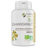 Bio Johanniskraut - 250 mg - 200 pflanzliche Kapseln