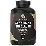 Schwarzer Knoblauch Extrakt (15:1) - 270 Kapseln (750mg) - 1500mg pro Tag - 14,89% Polyphenole - mit S-Allylcystein (SAC) -...