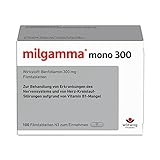 milgamma® mono 300 Benfotiamin Filmtabletten zur Behandlung von Neuropathien und kardiovaskulären, 100 Stück Störungen...