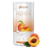 Myline Protein Shake Eiweißpulver viele Geschmacksrichtungen 400g (Pfirsich)