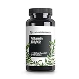 Vitamin D3 + K2 Depot – 180 Tabletten – Premium-Qualität: K2VITAL® von Kappa – 99,7+% All-Trans K2-MK7 + 5000 IE Vitamin...