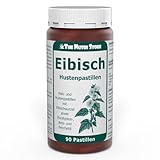 Eibisch Hustenpastillen 90 Stk. - Hals- und Hustenpastillen mit Eibischwurzel, Eucalyptusöl, Anisöl und Fenchelöl