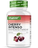 Cherry Intenso - 180 Kapseln mit 550 mg Extrakt - Premium Extrakt mit Konzentration 50:1-100% Montmorency Sauerkirsche -...