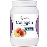 Figurella Collagen Pulver 500g mit Vitamin C - Hydrolysat Peptide - Eiweiß Pulver, Kollagen Pulver Typ 1 2 3 Collagen Drink...