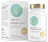 Probio Skin Kapseln Hochdosiertes Probiotikum Vegan I Probiotika & Präbiotika - Angereichert mit Bio Inulin, Vitamin A und Konjak...