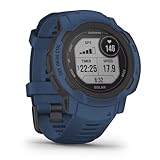 Garmin Instinct 2 Solar – GPS-Smartwatch mit unendlicher Akkulaufzeit im Smartwatch-Modus, über 40 Sport-Apps, Garmin Pay,...