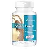 Cholin + Inositol Tabletten - 240 vegane Tabletten ! 8-MONATS-VORRAT | Vitamintrend®