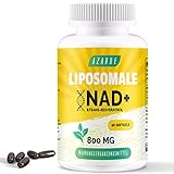 Liposomales NAD+ Trans-Resveratrol 800 mg Softgels, überlegene Alternative, Effizienter als NR, Hohe Absorption, Tatsächliche...