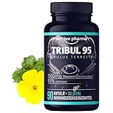 Tribul95® Tribulus Terrestris hochdosierte Kapseln - 6000mg pro Tagesdosis - 95% Saponine - Fördert neue Energie - Natürlicher...