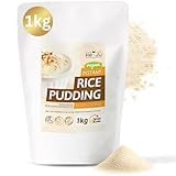 Rice Pudding 1kg, GESCHMACKSNEUTRALER Instant Rice Pudding aus 100% Reisquellmehl für dein ideales Pre oder Post Workout...