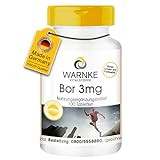 Warnke Gesundheitsprodukte Bor 3 mg, Boron 100 Tabletten, vegi, 1er Pack (1 x 35 g)