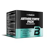 BioTechUSA Arthro Forte Pack Nahrungsergänzungsmittelpaket mit Glukosamin, Chondroitin, MSM, Vitaminen und Mineralstoffen, 30...