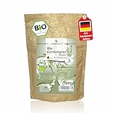 Superkost BIO Gerstengras Pulver Biologisch angebaut in Bayern, Deutschland, mit Laborprüfsiegel, Rohkostqualität, 1er Pack (1 x...