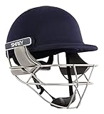 Shrey Pro Guard Air Cricket-Helm aus Edelstahl, mit Netztasche, 4 runde Männer, Größe M