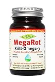 Dr. Hittich Mega-Rot® Krill-Omega-3 - 30 Kapseln - Krillöl der neuen Generation für eine optimale Herzgesundheit - Hochdosierte...