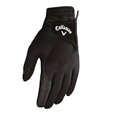Callaway Golf Herren Thermal Grip Handschuh , 1 Paar, Schwarz, Large