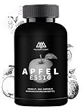 APFELESSIG | 990mg Apfelessig je Tagesdosis - 180 Stück - 3 Monate Vorrat | Apple cider vinegar | Essigmutter - Laborgeprüft &...
