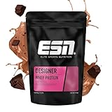 ESN Designer Whey Protein Pulver, Chocolate, 1 kg, bis zu 23 g Protein pro Portion, ideal zum Muskelaufbau und -erhalt, geprüfte...