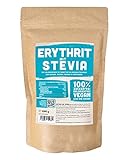 Erythrit + Stevia natürlicher Zuckerersatz ohne Kalorien 1:1 Süße gegenüber Zucker, ohne Eigengeschmack, gesunde Alternative...