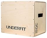 UNDERFIT Plyometrische Sprungbox Holzplattform für Crossfit - Plyo Box - Ihr praktisches Sportgerät für zu Hause - Den...