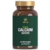 VITACTIV Calcium Marin + Vitamin D3 - mit marinem Kalzium aus Meeresalgen - Meeresmineral & Sonnenvitamin - für Knochen, Muskeln,...