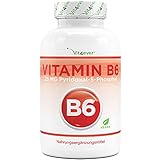 Vitamin B6 als P-5-P - 240 Tabletten extra hochdosiert mit 25 mg (Pyridoxal-5-phosphat) - Premium: Bioaktives Vitamin B6 -...
