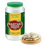 VITAIDEAL ® Haritaki (Chebulische Myrobalane, Terminalia chebula) 360 Kapseln je 650mg, aus rein natürlichen Kräutern, ohne...