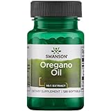 Swanson, Oregano Oil (Oregano-Öl), Origanum Vulgare, 150mg, 120 Weichkapseln, Hochdosiert, Laborgeprüft, Sojafrei, Glutenfrei,...